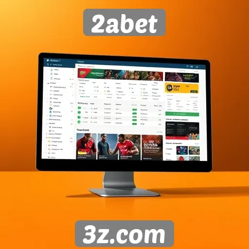 Facilidade de navegação no site de apostas 2abet